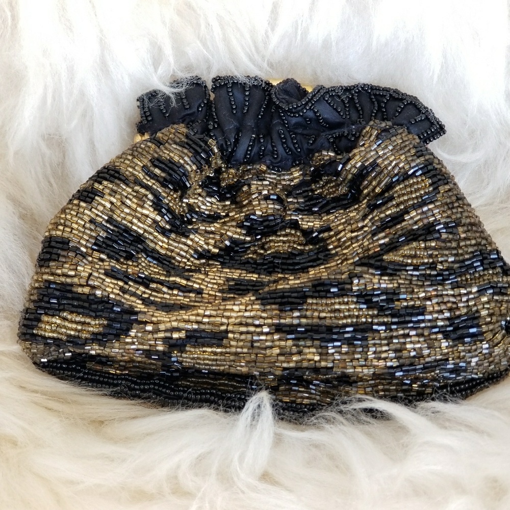 Vintage Bechamel Beaded Bag